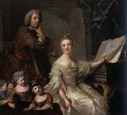 The Artist and his Family Jjean-Marc nattier